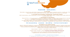 Desktop Screenshot of creativevision.pl